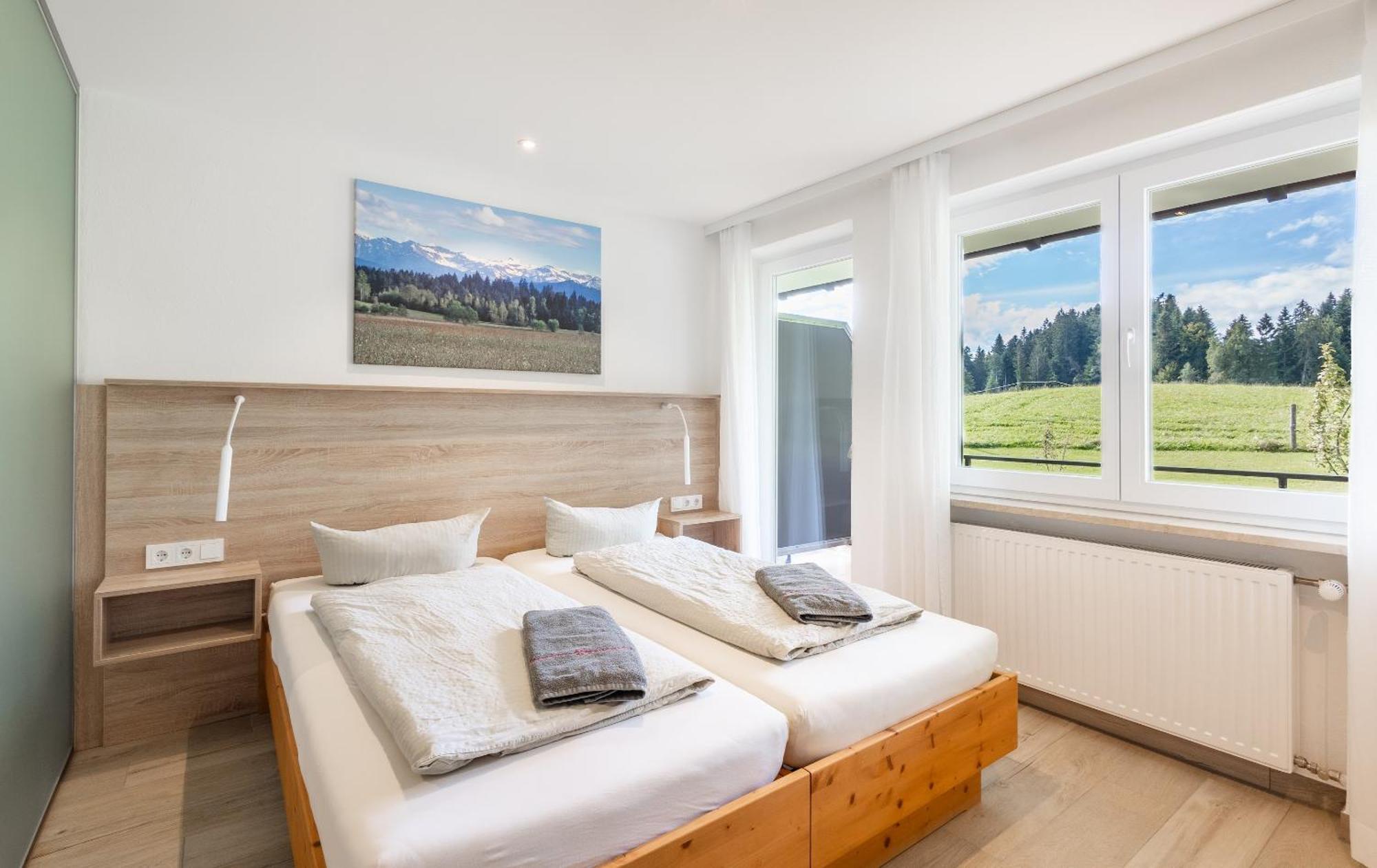 Ferienwohnungen Appartements Bergwald Scheidegg Cameră foto