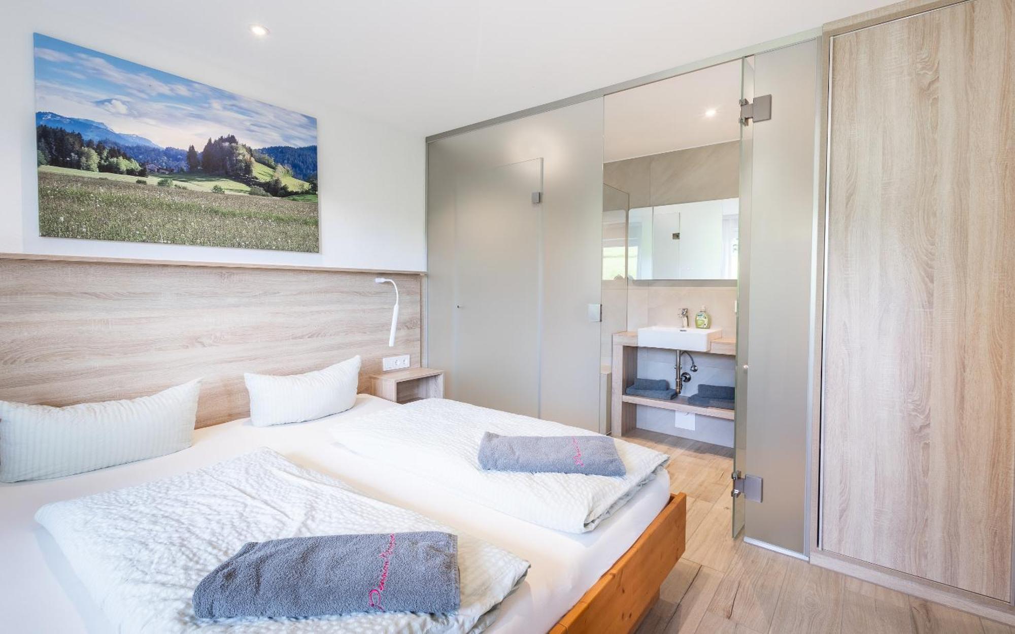 Ferienwohnungen Appartements Bergwald Scheidegg Cameră foto