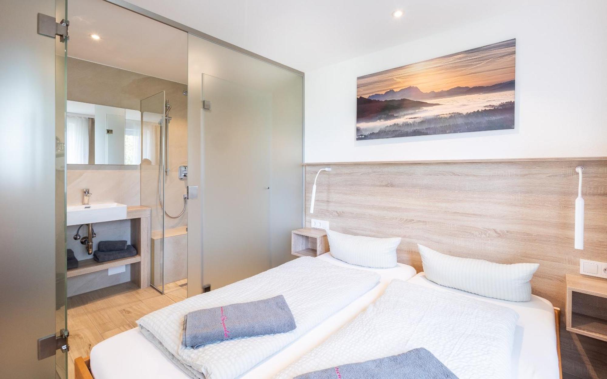 Ferienwohnungen Appartements Bergwald Scheidegg Cameră foto