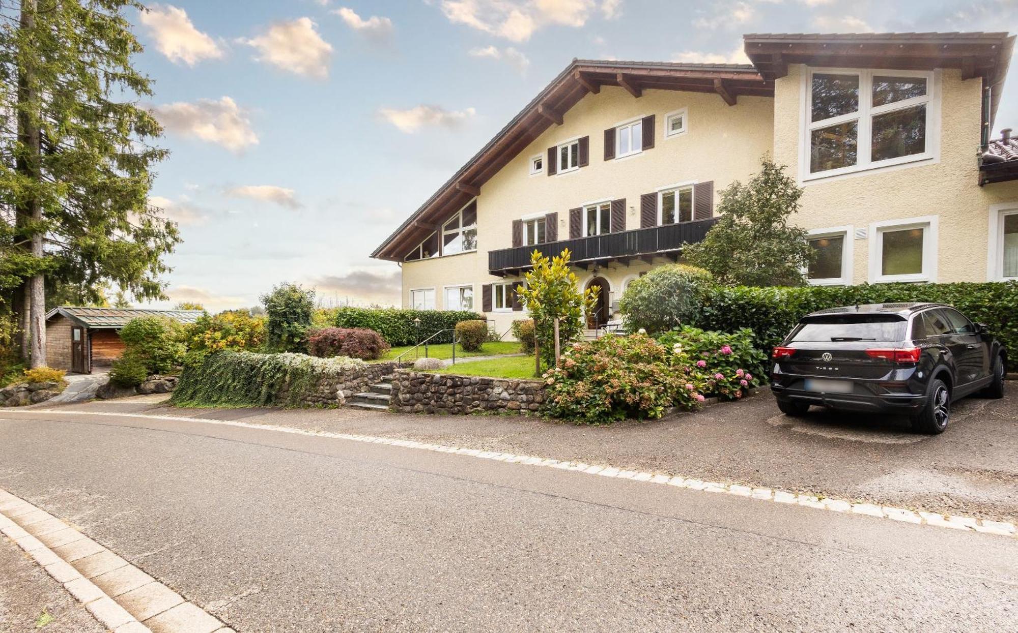 Ferienwohnungen Appartements Bergwald Scheidegg Exterior foto